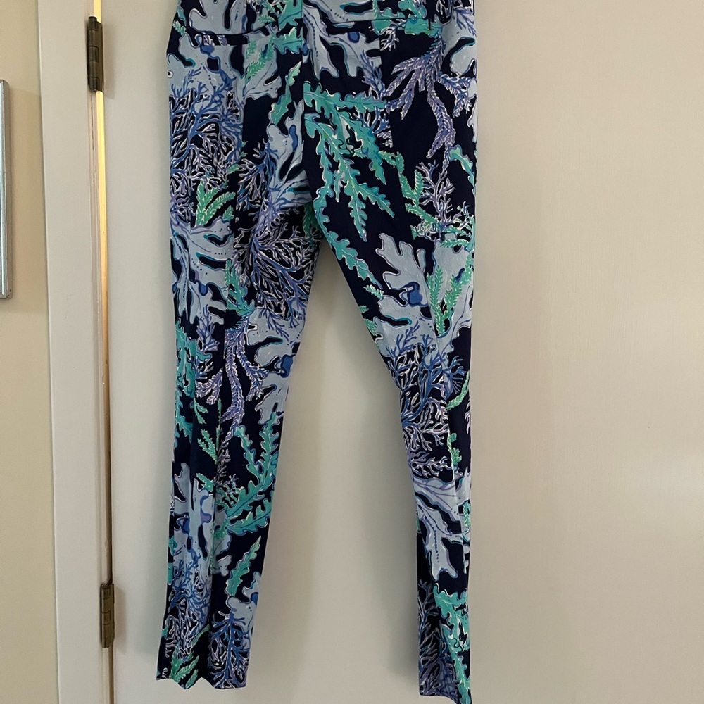 Lilly Pulitzer multicolored pants size 6 - Picture 2 of 3